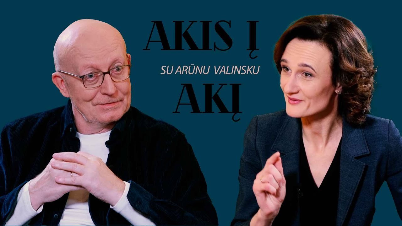 AKIS Į AKĮ su Arūnu Valinsku. Svečiuose – Viktorija Čmilytė-Nielsen