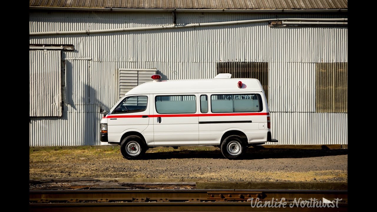 SALE REVIEW: 1990 TOYOTA Hiace 4wd Ambulance Van by VANLIFE NORTHWEST