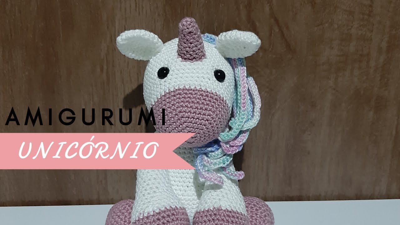 Amigurumi UNICÓRNIO (Corpo - PARTE 2)