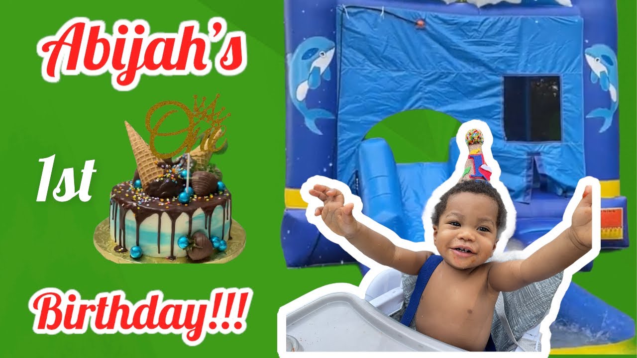 Abijah’s 1st Birthday!!!