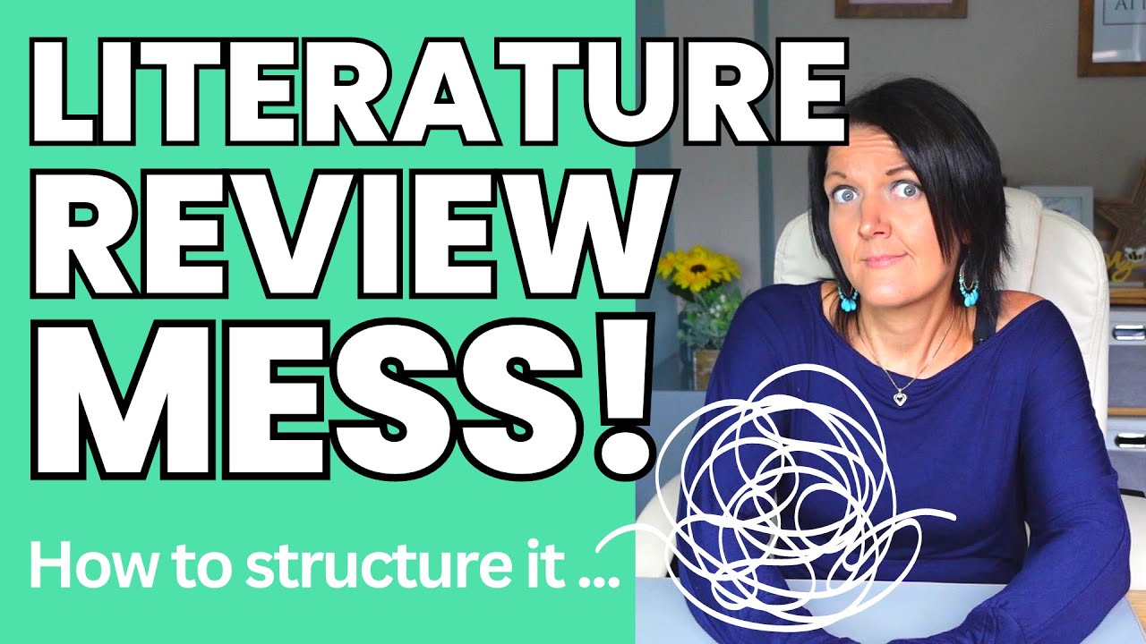 How to structure your literature review - start simple, use keywords from your dissertation title