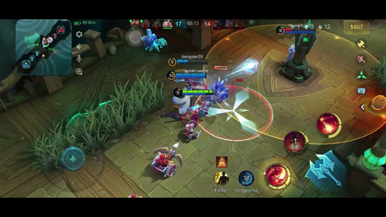 Carmilla Full Tank Brawl | MLBB