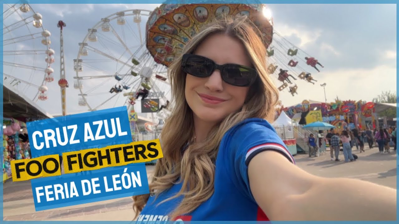 Fui a ver a Cruz Azul y terminé viendo a FOO FIGHTERS 🔥 en la Feria de León 🎡