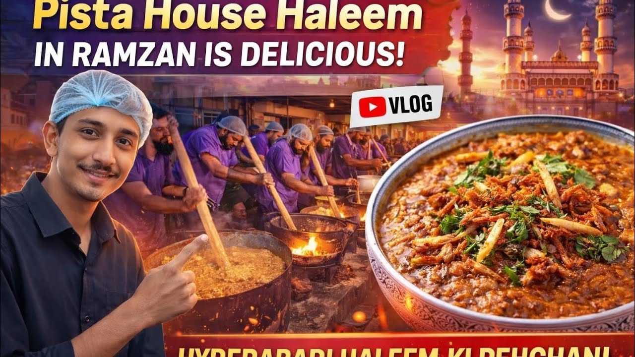 🌏World Famous Hyderabadi Haleem at Pista House🍲 | Ramzan Vlog 🌙#pistahousehaleem #ramzan#citytosoul