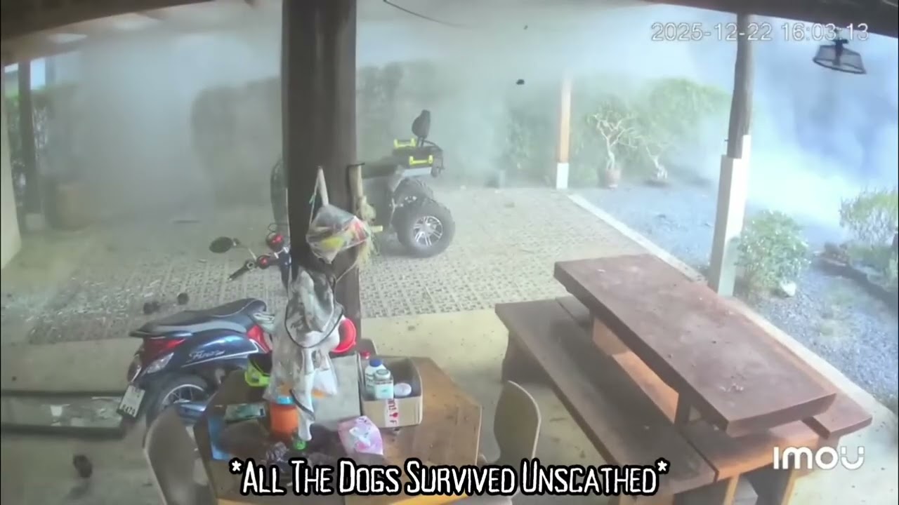 Rockets Strike Near Thai Village 😳🚀#ShockingFootage #CaughtOnCamera