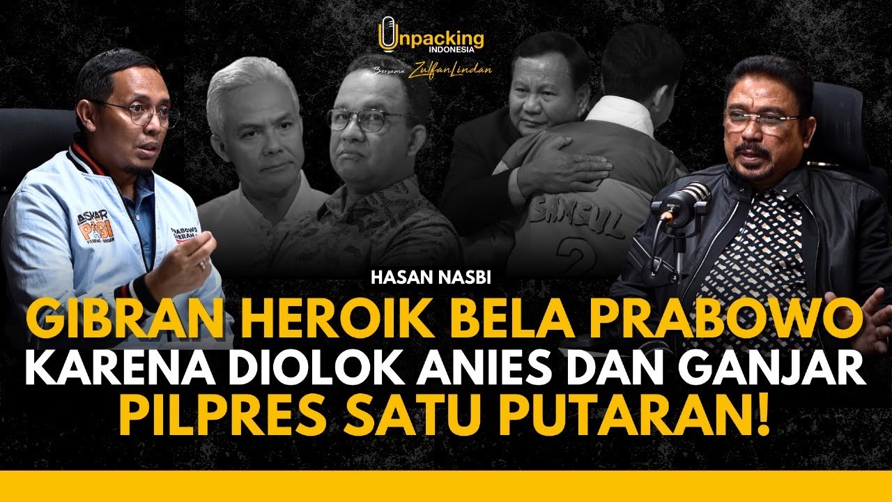 Gibran Heroik Bela Prabowo Karena Diolok-olok Anies dan Ganjar : HASAN NASBI