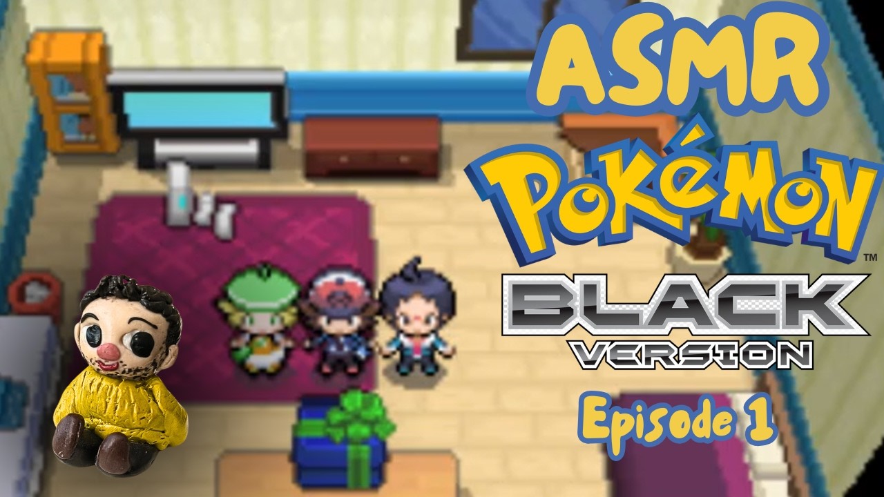 Pokémon Black ASMR – Episode 1 | A Cozy Start in Unova 🍃