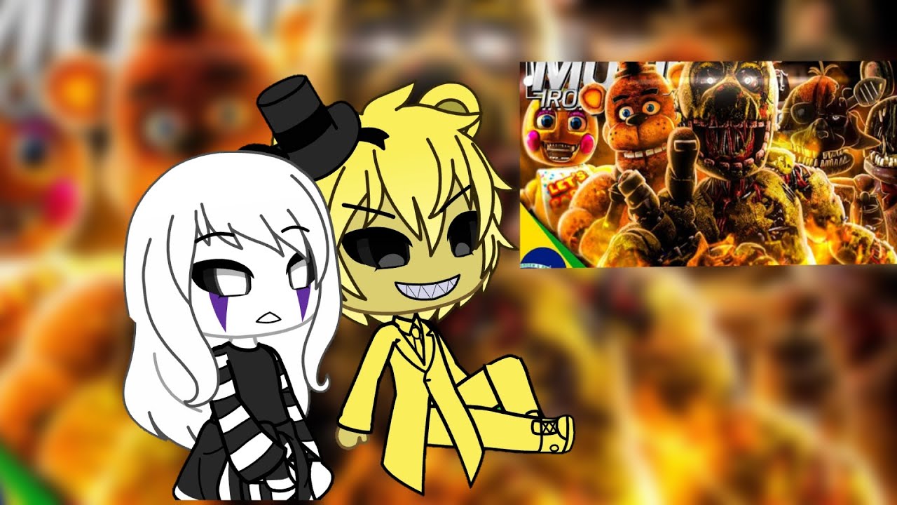 Gacha Reage a Rap do Five Nights at Freddy's - QUEIME COM SEUS ERROS | Iron Master