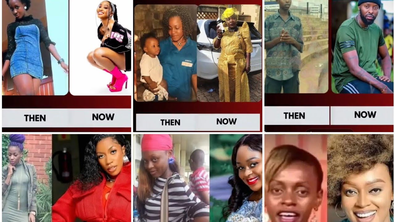 Meet Ugandan Celebrities Before and After Fame(Becoming Famous)| THEN & NOW
