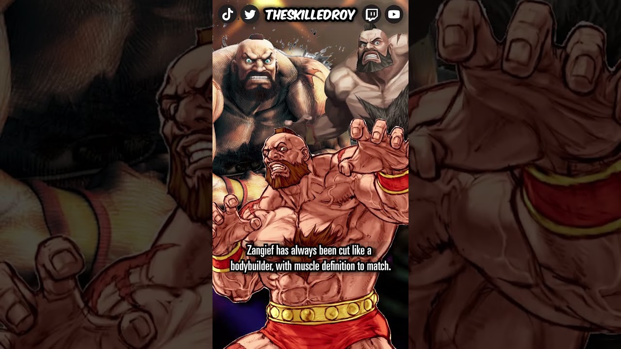 Небольшие изменения Зангиева в Street Fighter 6! | Размышления о дизайне персонажей #шорты
