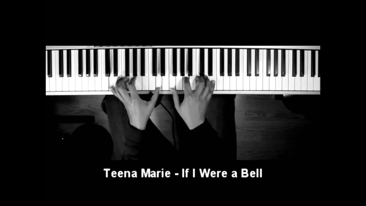 Teena Marie If I Were a Bell (Cover) Piano Instrumental