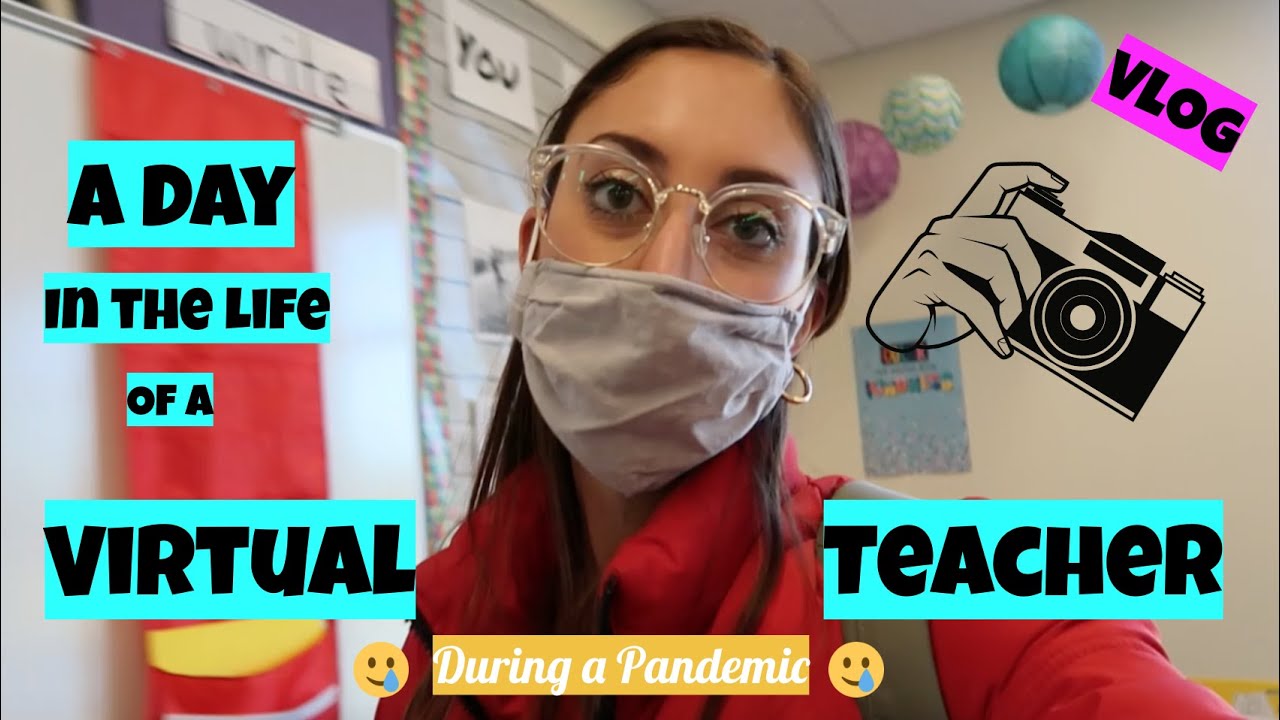 A Day in the Life of a VIRTUAL TEACHER ~During a Pandemic~