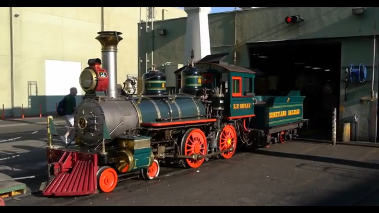 Behind the scenes at the Disneyland Railroad
