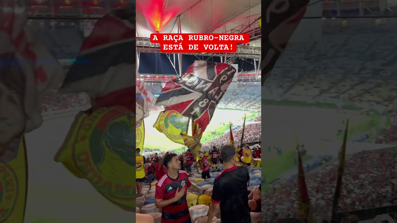TORCIDA RA&Ccedil;A RUBRO-NEGRA EST&Aacute; DE VOLTA AO MARACAN&Atilde;!  | QUE SHOW DA TORCIDA DO FLAMENGO NO MARACA!