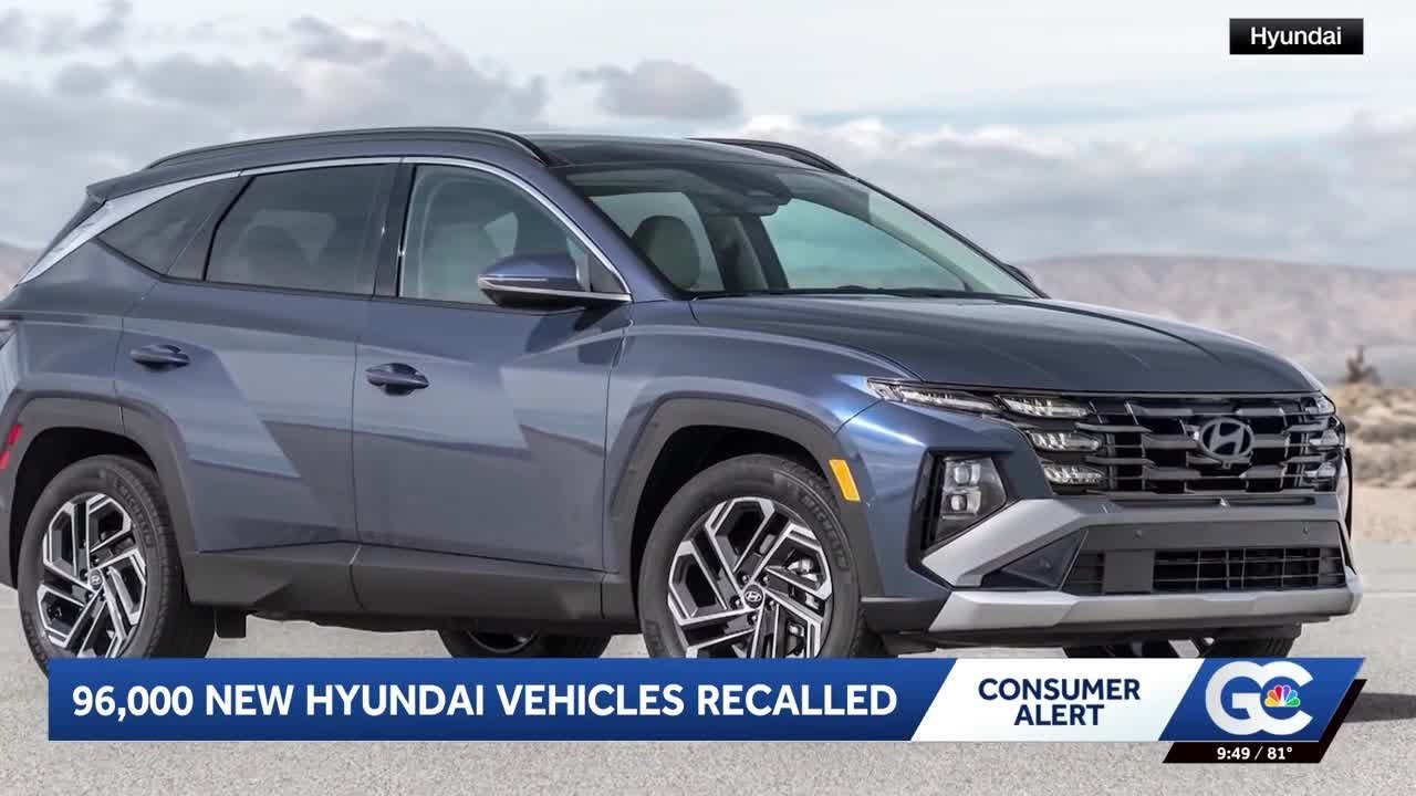 Hyundai recalls over 96,000 vehicles due to software issue