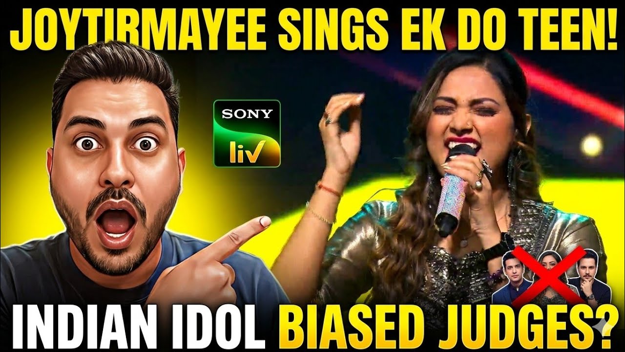 Indian Idol Controversy! 😱 Joytirmayee’s Performance vs Biased Judging”| Manager Saab Reactions