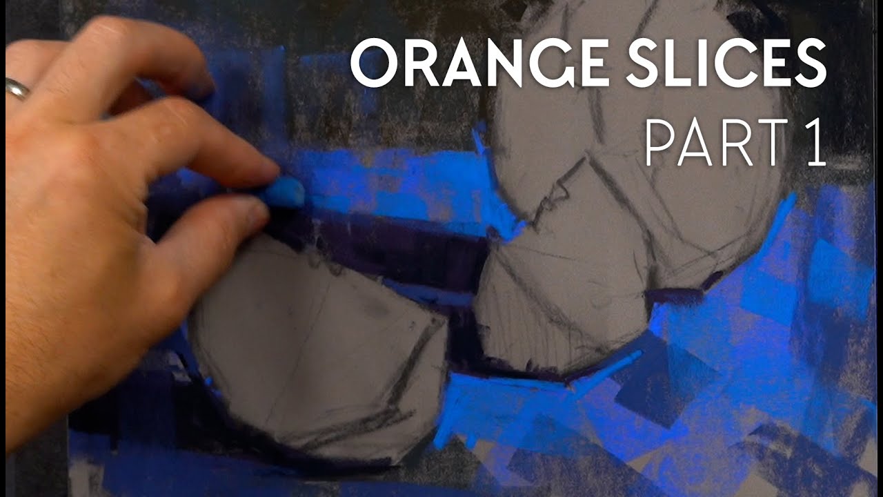 Still Life Painting Demo - Orange Slices PART 1