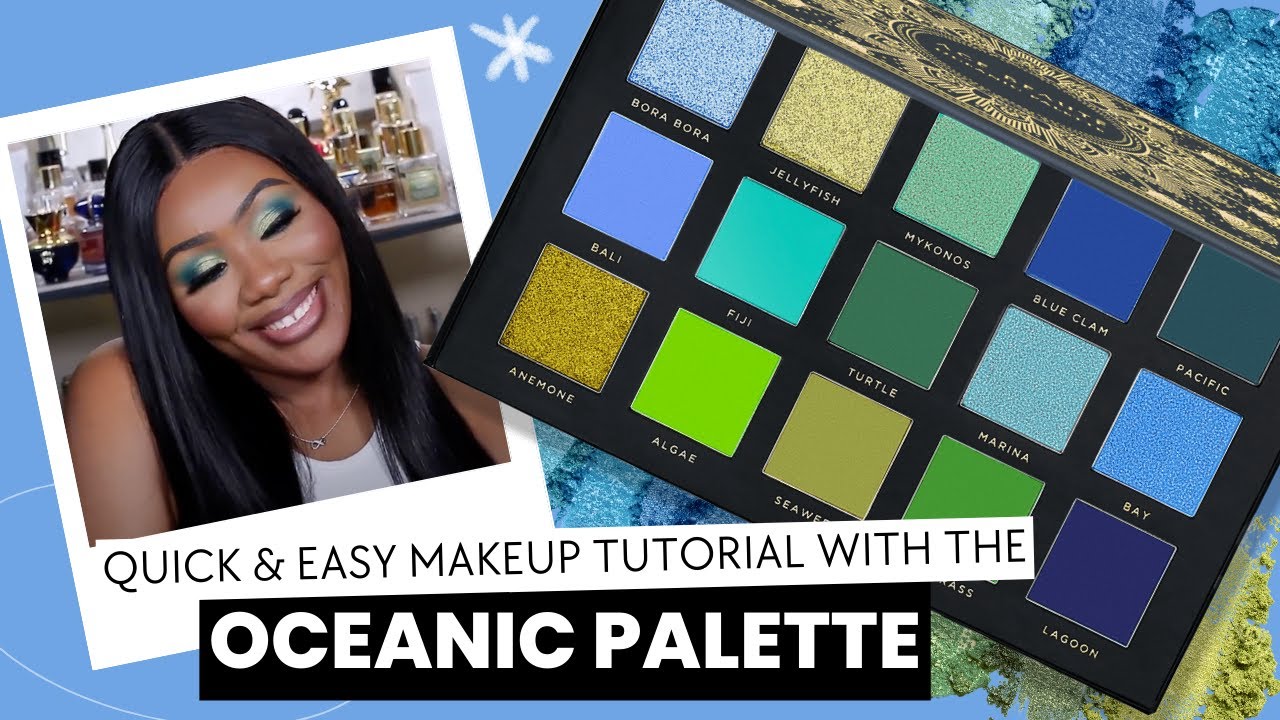 Quick & Easy Makeup Tutorial with Oceanic Palette | ft. @askwhitney
