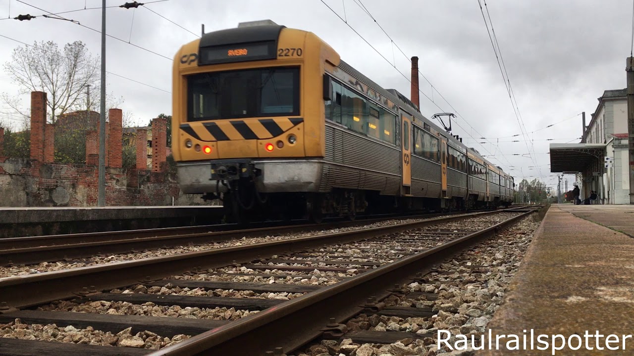 Movimentos de comboios na Linha do Norte, 3/11/2019