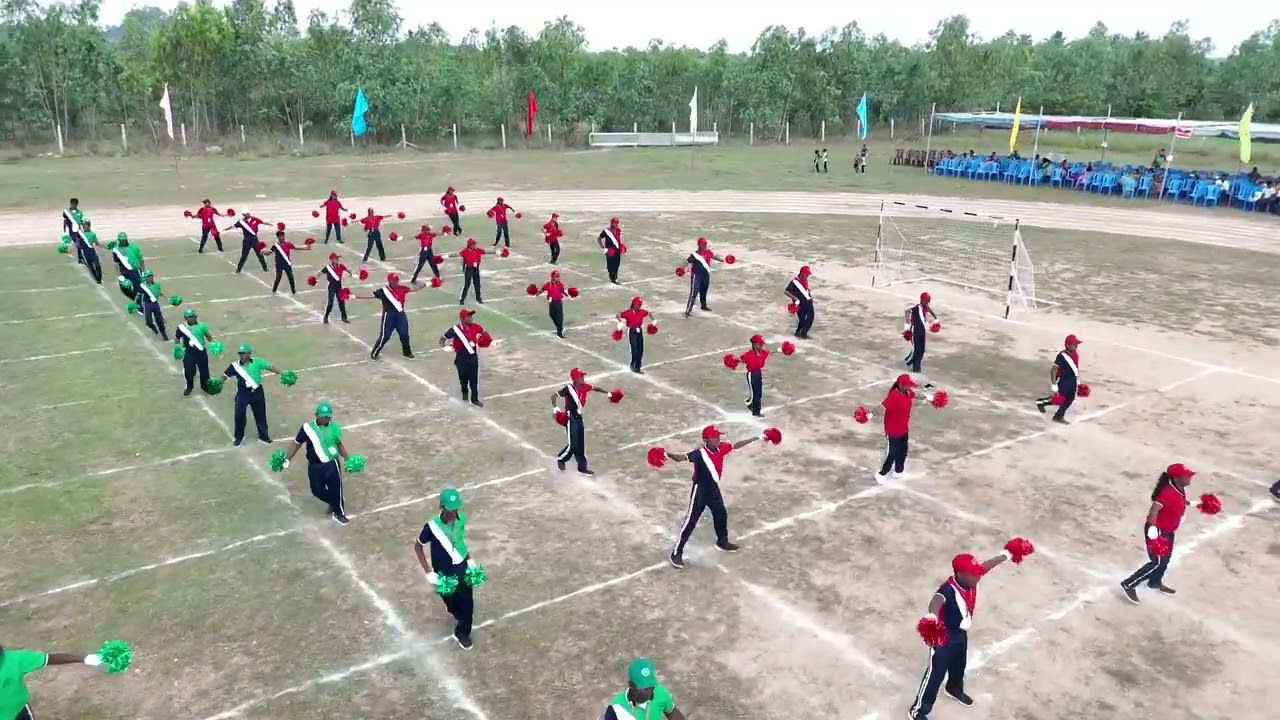 Grade 6 to 9 Aerobics Exercise | Energy, Rhythm & Fitness! HARMONY 2025 2nd Annual Sports Day