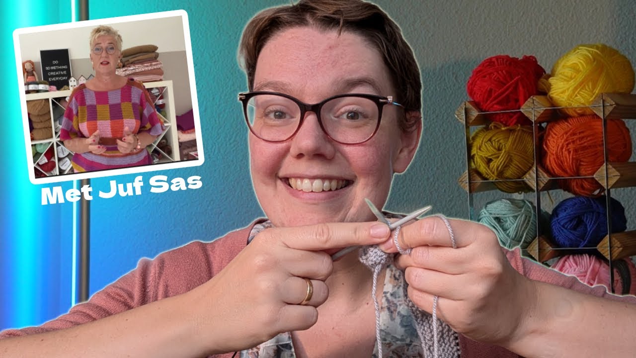 Waarom ik ga CONTINENTAAL BREIEN | Tip van Juf Sas| livestream