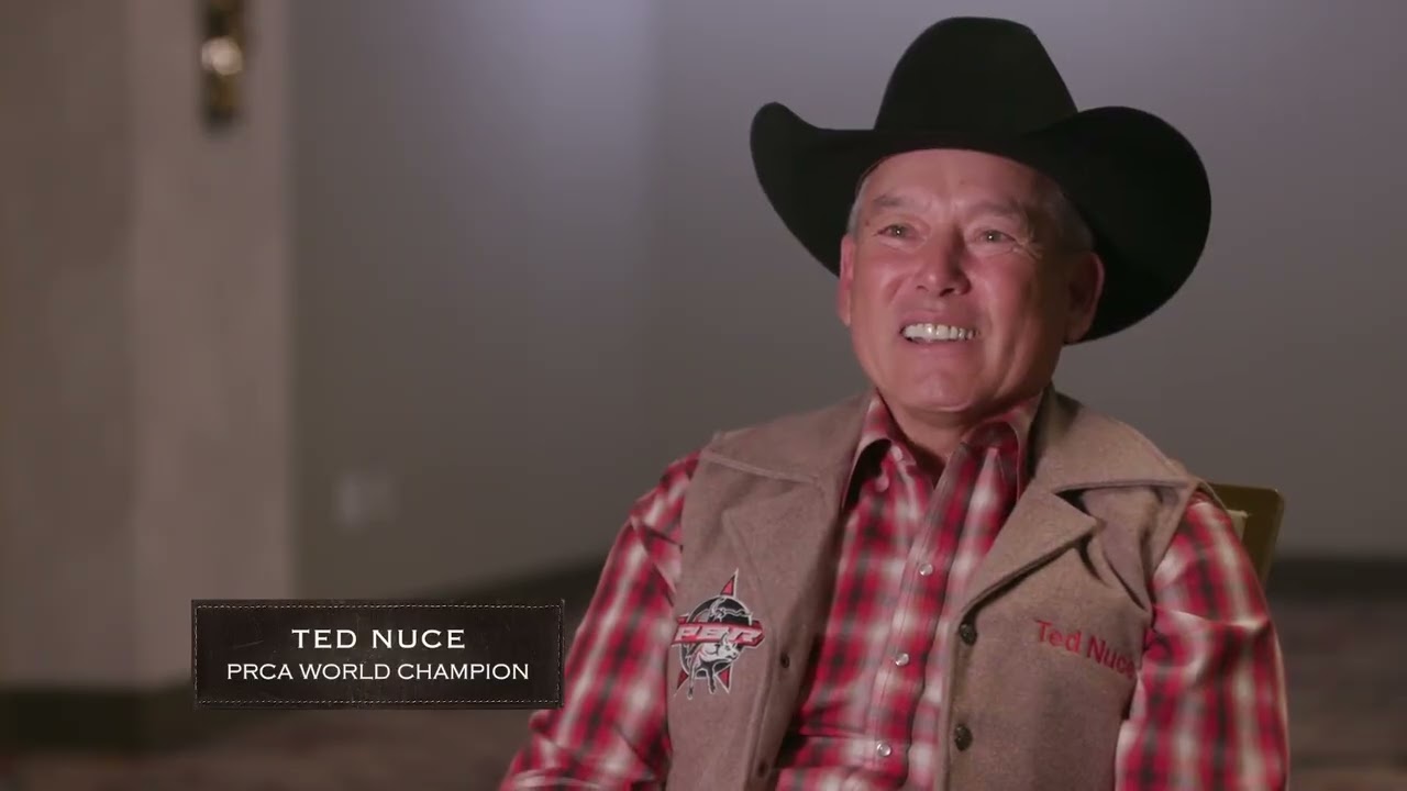 WORLD CHAMPION BULL RIDER TED NUCE