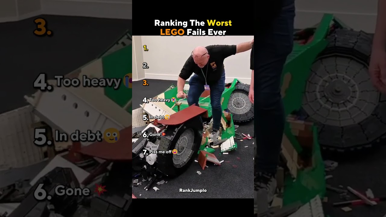 Ranking the wosrt LEGO fails ever 💀🗿 #usa
