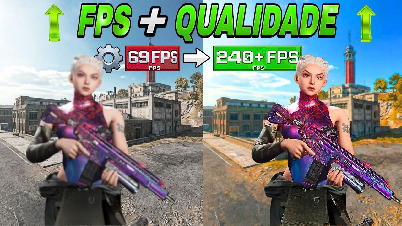 Melhores Configura&ccedil;&otilde;es Gr&aacute;ficas Warzone para  CONSOLE E PC (FPS + QUALIDADE)