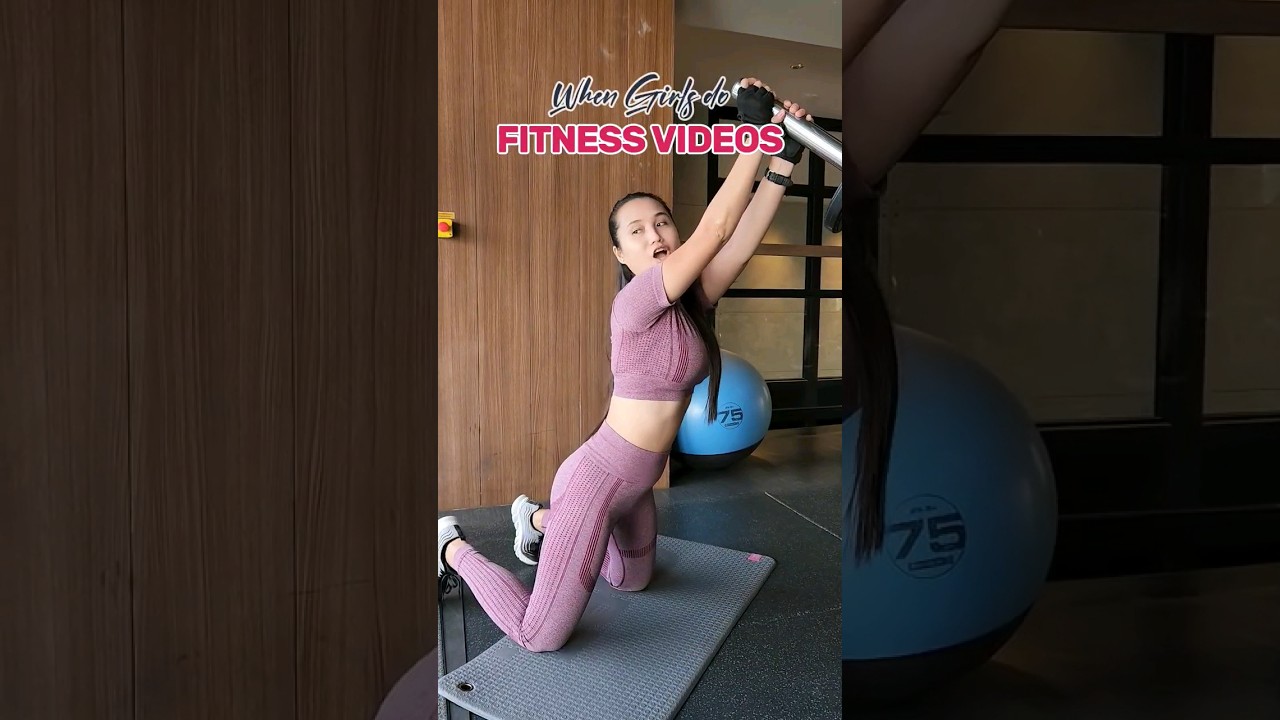 #girl #fitness vs #guy #workout videos 🤣 in #manila #philippines #funny #cute