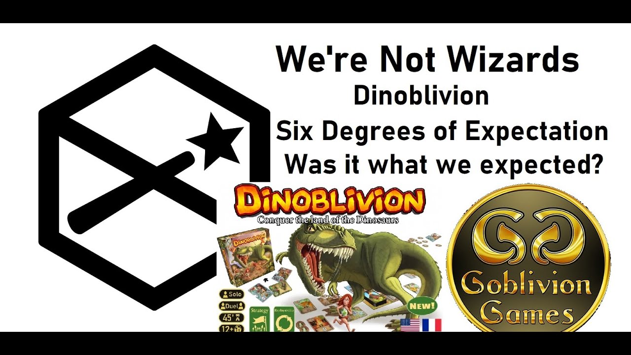 Dinoblivion  -  Goblivion Games -  Final Thoughts