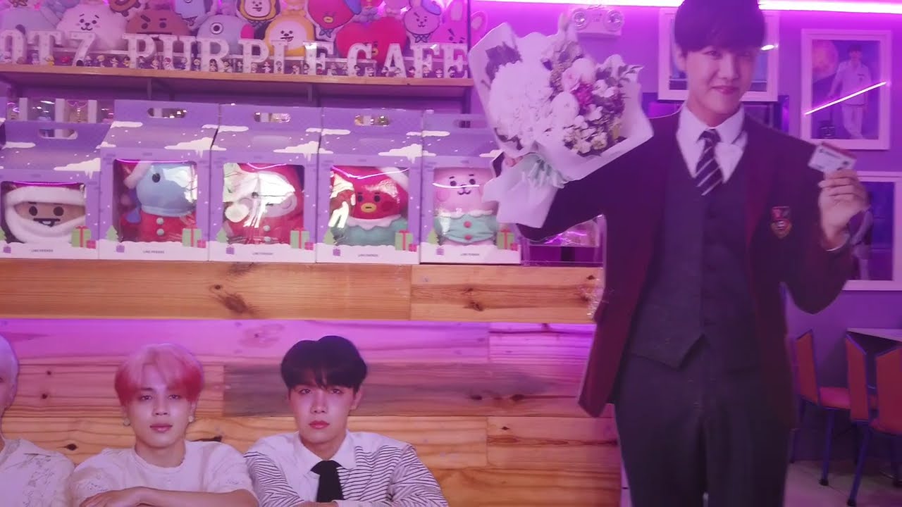 OT7 PURPLE CAFE