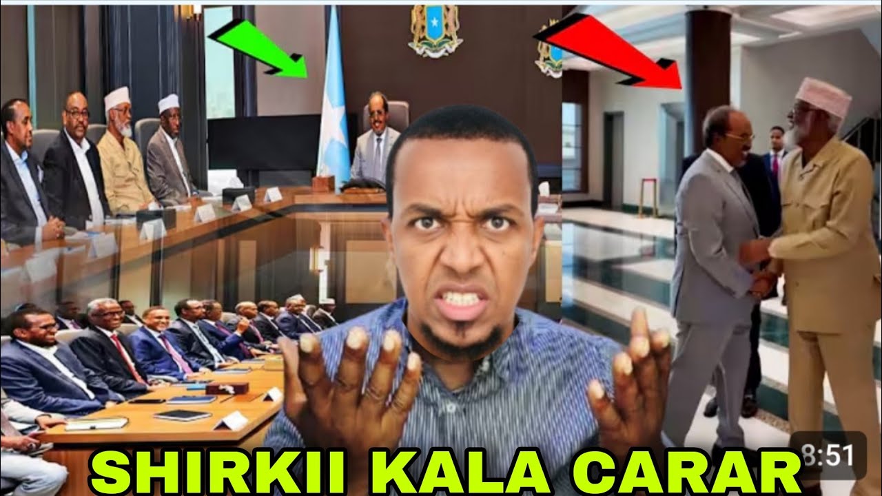 DEGDEG:DAAWO NAXDIN SHIRKII VILLA SOMALIA OO BURBURAY IYO DAGAAL LAGU DHAWAAQAY DENI OO DIIDAY INUU
