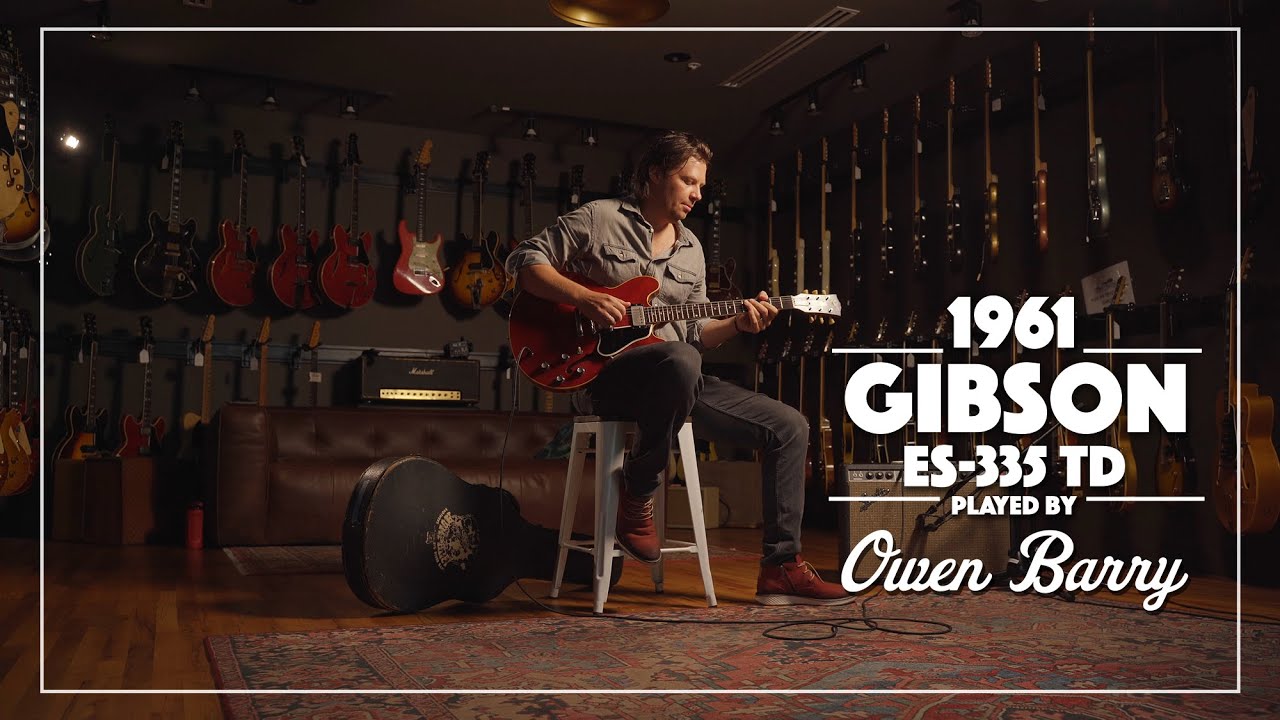 1961 Gibson ES-335TD played by Owen Barry