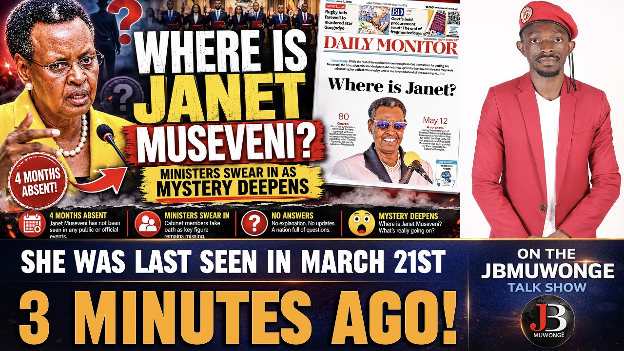 BREAKING: Museveni's Wife Missing? Questions Grow as she Fails to Appear as Ministers Swear in.