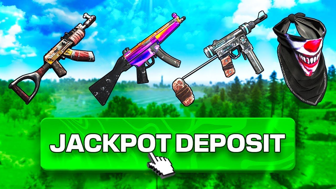 DEPOSITING EXPENSIVE Rust Skins into JACKPOTS!