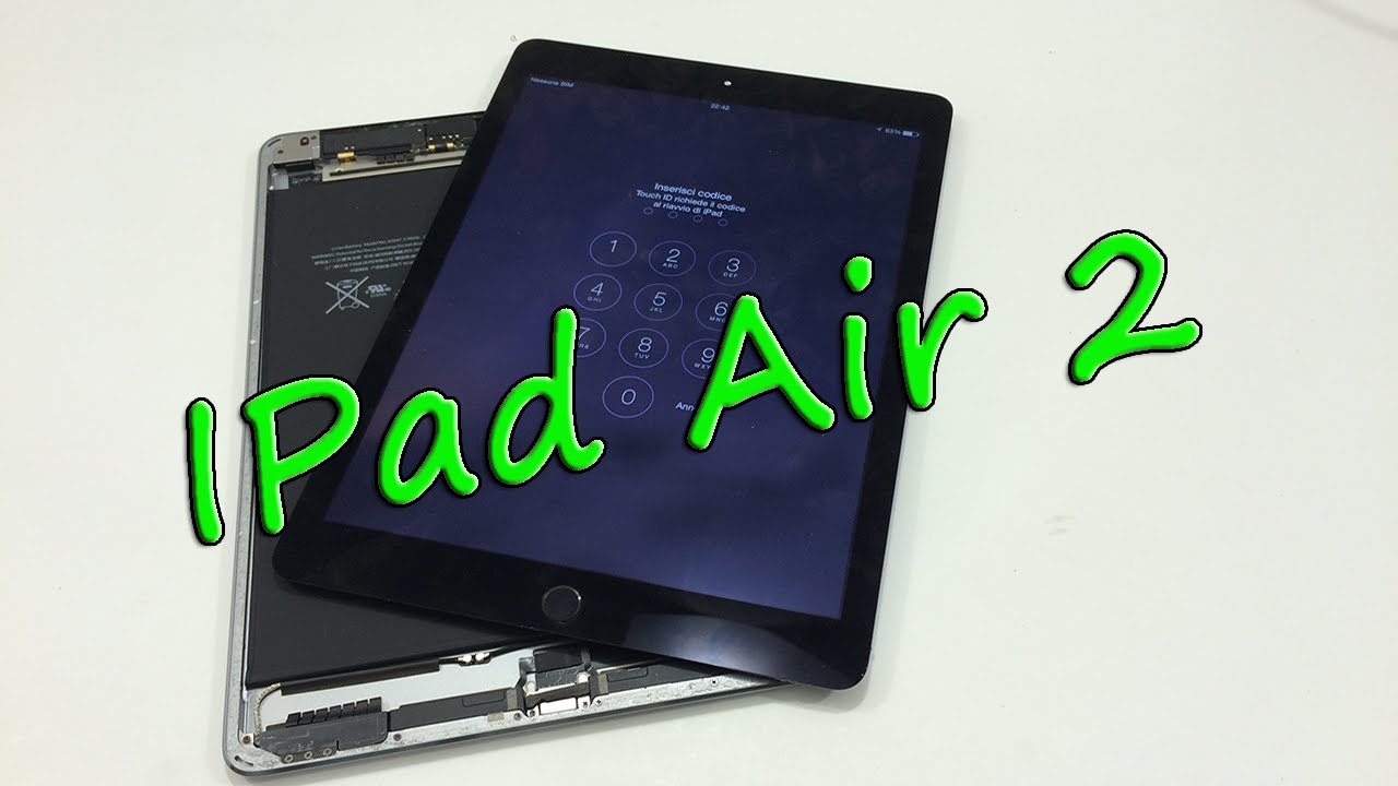 Разборка Ipad air 2 -disassemble ipad air 2