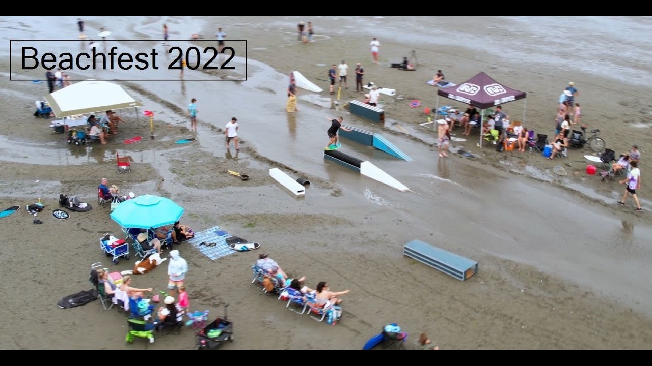 Beachfest 2022  Flatland Skimboard Competition