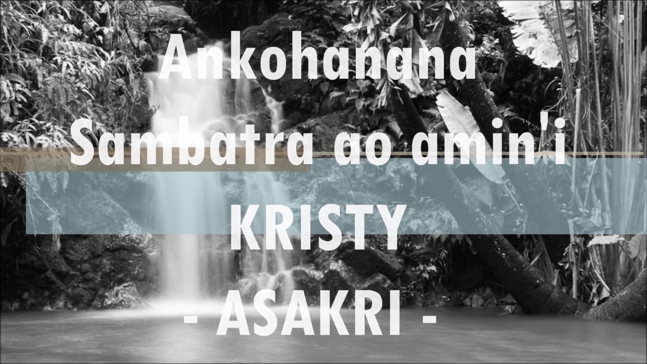 22 Jan 2017, Mar.1.35 - Ankohonana Sambatra ao @ KRISTY (ASAKRI)