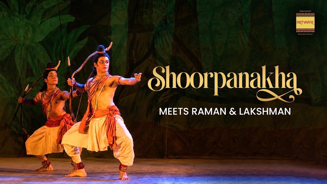 Shoorpanakha Meets Ram & Lakshman | Powerful Bharatanatyam Presentation by Kalakshetra Foundation