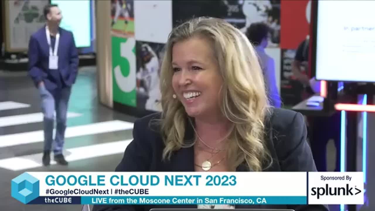 The Power of Splunk & Google Cloud with Gretchen O'Hara at Google Next '23