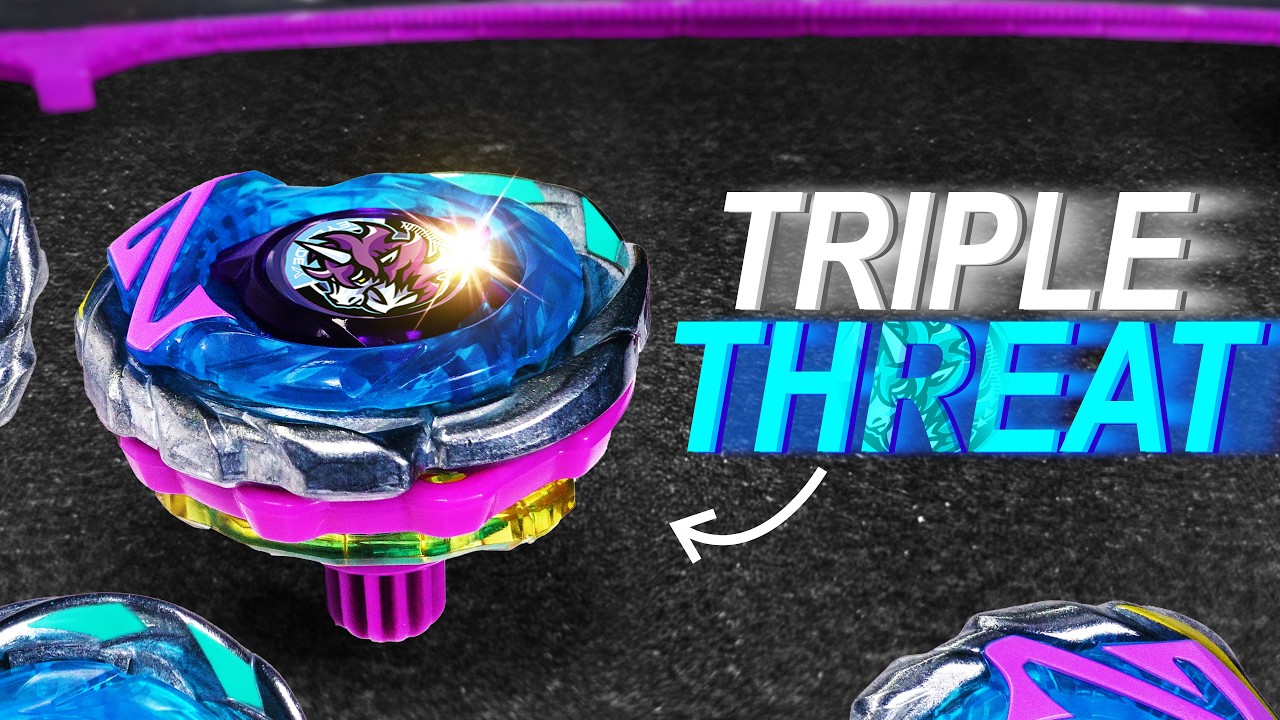 The New TRIPLE ACTION Beyblade Has 3 Ways To Win...😳