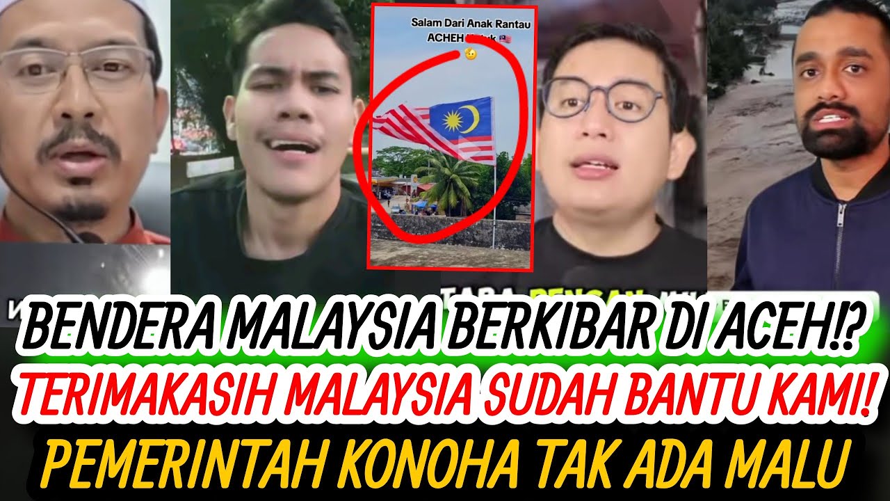 NGAMUK!? BENDERA MALAYSIA BERKIBAR DO ACEH! PEMERINTAH KONOHA DIBUAT MALU MACAM NI! TERIMAKASIH PMX