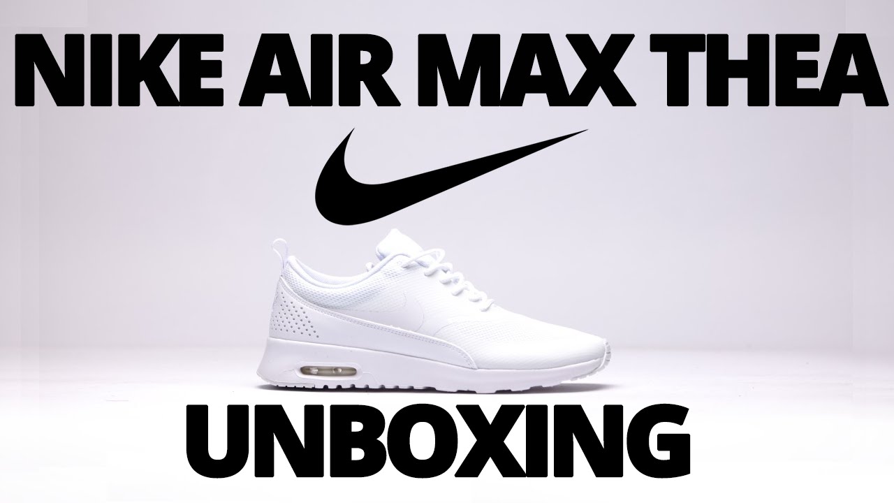🔥👌2015: Nike Air Max Thea *White*- Womens- Unboxing