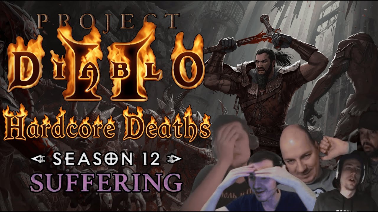20 BEST Hardcore RIP Clips from Project Diablo 2 🩸 Season 12: Suffering