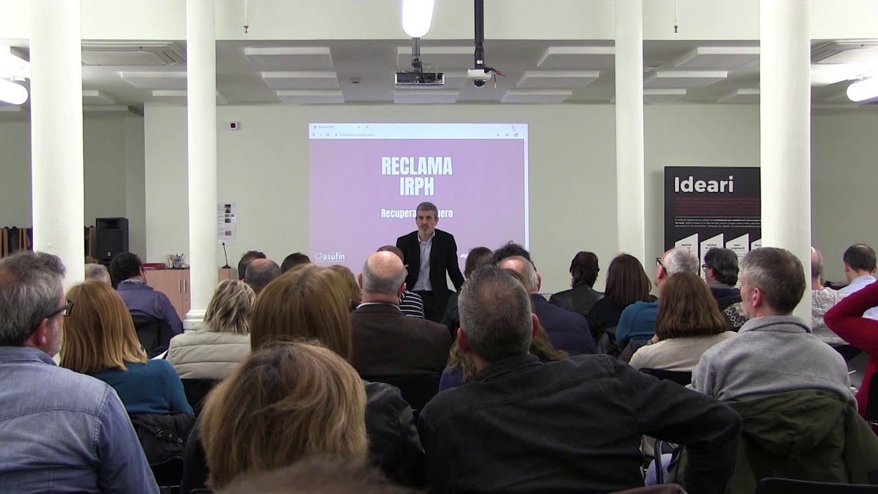 IRPH. TJUE Sessio informativa demanda col&middot;lectiva. Mar&ccedil; 2020