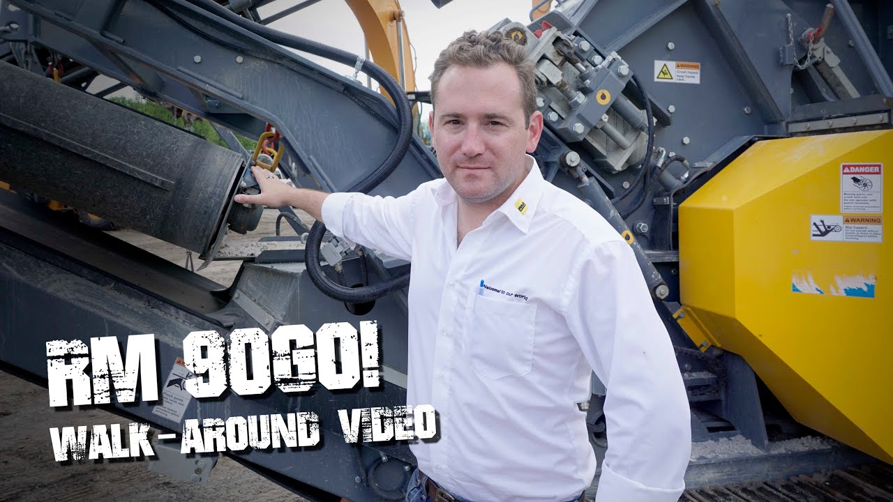RM 90GO! track mounted compact crusher