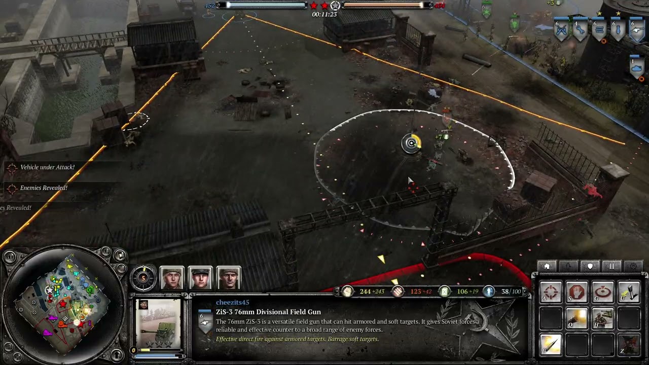 [Company of Heroes 2] 4v4 Port of Hamburg