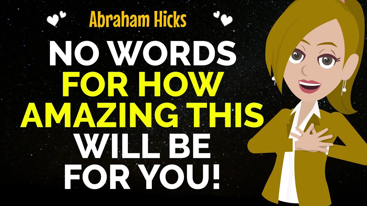 No Words For How Amazing This Will Be For You!✨Listen Closely ✅ Abraham Hicks 2024