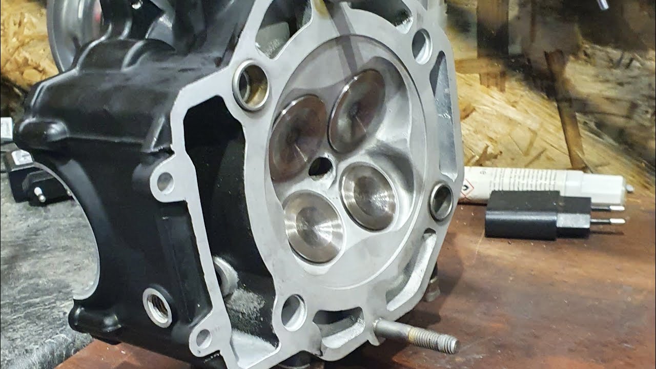Zylinderkopf selbst überholen ! KTM LC4