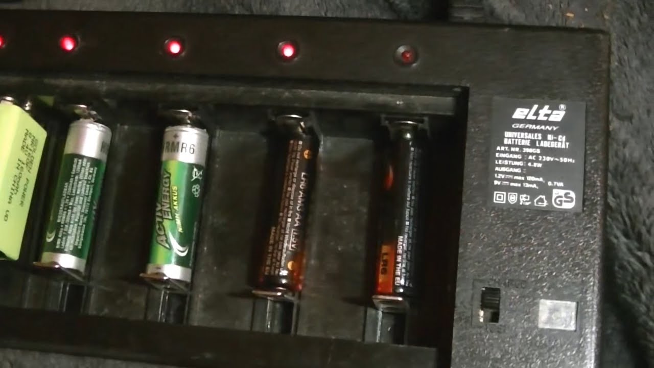 Elta Batterie Ladegerät vom Flohmarkt Reparatur - eflose #1485